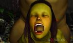Bokep Gratis Green monster Ogre fucks hard a horny female gobli hot