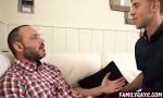 Nonton Bokep Online Gay son fucks dad while mom is out