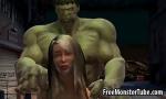 Bokep Foxy 3D babe gets fucked by The Incredible Hulk-hi 3gp