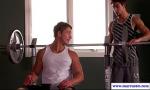 Nonton bokep HD Straight dude swayed to gay during gym bj online