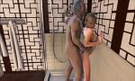 Nonton bokep HD Fallout 4 Marie Rose in the shower with grandpa