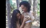 Bokep Full Babes Maria and Sandra by the trees lick twat ande
