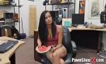 Video Bokep Whore in shorts visits my pawn shop and gets big d mp4