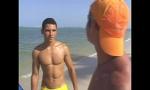 Download vidio Bokep HD Hot gay threesome fucking on the beach 3gp