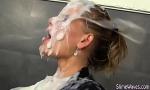 Bokep Video Bukkake babe gets messy