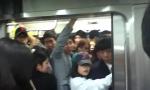 Bokep Gratis crowd people pressing at metro 3gp