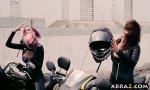 Video Bokep Hot Emo biker babes banged by two thugs in their clubh 2019