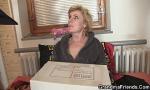 Bokep Full Delivery guys share small titted old lady