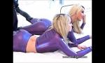 Nonton Film Bokep Lesbian latex fetish babes intimate shiny rubber p 3gp online