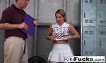 Bokep Xxx Stacked cheerleader gives her coach a special hand online
