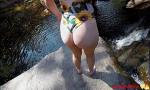 Nonton Video Bokep Waterfall sex after hiking with teen wearing swims gratis