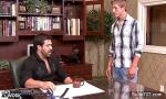 Video Bokep Hot Hefty gay gets ass fucked in the office online