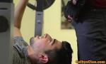 Vidio Bokep HD Hunky bottom rimmed and drilled at the gym 3gp