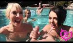 Download video Bokep Teen Best Friends Celebrate Last Day Of Summer Fuc
