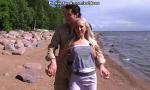 Bokep Sex Sex on the beach with pickup blonde hot
