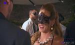 Video Bokep Hot Cougar chicks horny as ever throw a masquerade par