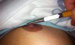 Nonton Bokep Online Sleeping nipple pull with long nose gratis