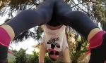 Bokep Online Your neighbor does yoga in the garden and squirts 