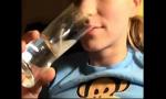 Bokep Video Teen drink cum from glass gratis