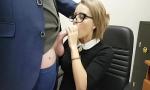 Vidio Bokep HD Cute office secretary sucks off her boss and swall mp4