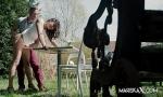 Nonton bokep HD MARISKAX Cassie Del Isla ass fucked in the backyar gratis