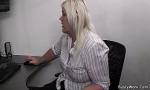 Bokep Seks Blonde secretary gives titjob and es cock online