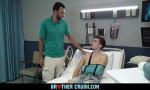 Nonton video bokep HD Tattooed Bro Barebacks His Stepbrother In The Hosp hot