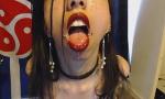 Bokep Terbaru Goth with Red Lipstick Drools a Whole Lot and Blow mp4