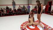 Bokep Terbaru Sexy brunette wrestler Lyla Storm is public d period in gym and rough banged by big dick guy and opponent Rilynn Rae with strap on cock online