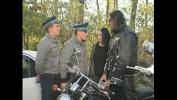 Bokep Full Brunette fucked hard by two policemen hot