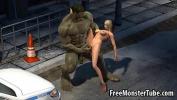 Nonton Bokep 3D cartoon babe getting fucked outdoors by The Hulk mp4