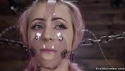 Nonton Bokep Online Alt blonde chained in standing position in extreme device bondage with plastic mask on her face then bent over gets ass whipped by master The Pope 2019
