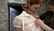 Bokep Hot Gagged redhead lesbian slave Jodi Taylor with hand and leg tied to bamboo and laid on the ground gets anal hooked by lezdom Claire Adams on hogtie terbaru 2019