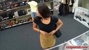 Nonton video bokep HD Amateur brunette college girl flashes her tits and hot ass then gets pounded at the pawnshop by horny pawn keeper 2019