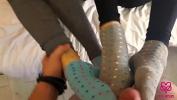 Bokep Full footfetish threesome ffm in socks 3gp