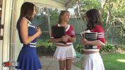 Video Bokep Online Cheerleaders team meet to study after school hot