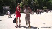 Download Video Bokep Ebony slave d period in public by her mistress then in bar full of people made to lick her pussy hot