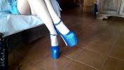 Bokep Baru Laura on Heels model step sister 2021 on pantyhose and her brand new platform heels