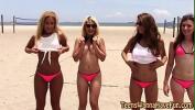 Bokep Online Sexy teens get jizzed over and lick cock outdoors in hd 2022