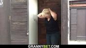 Bokep Young guy with a horny cock fucks an old woman hot