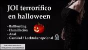 Download video Bokep Halloween para sumisos colon ballbusting comma castidad period Un JOI de miedo period mp4