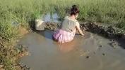 Vidio Bokep girl in pink skirt mud crawling mp4