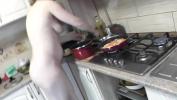 Bokep Baru MILF naked woman continues to cook nude in kitchen gratis