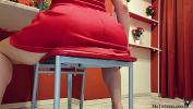 Video Bokep Online Sexy Babe in Red Drees Eating Rolls and Sensual Masturbate Pussy terbaru 2023