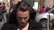 Video Bokep Online Busty brunette hottie Harmony dragged tied up and d period by mistress all over town and in public bus then tormented outdoor at abandoned building mp4