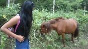 Bokep Sex squirting next to horse because horse dick makes me horny 3gp