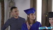 Video Bokep Terbaru Graduating babes Remi Jones and Hazel Heart srips off and start making out until they got caught gratis