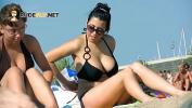 Film Bokep Voyeur beach nudist girl getting suntanned among bikini gals terbaik