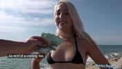 Bokep Hot Public Agent Spanish babe with bright hair sex on the beach online