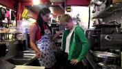 Video Bokep Lusty dyke Penny Barber invites ingenuous teen Alani Pi for casting as new worker at her coffee bar online